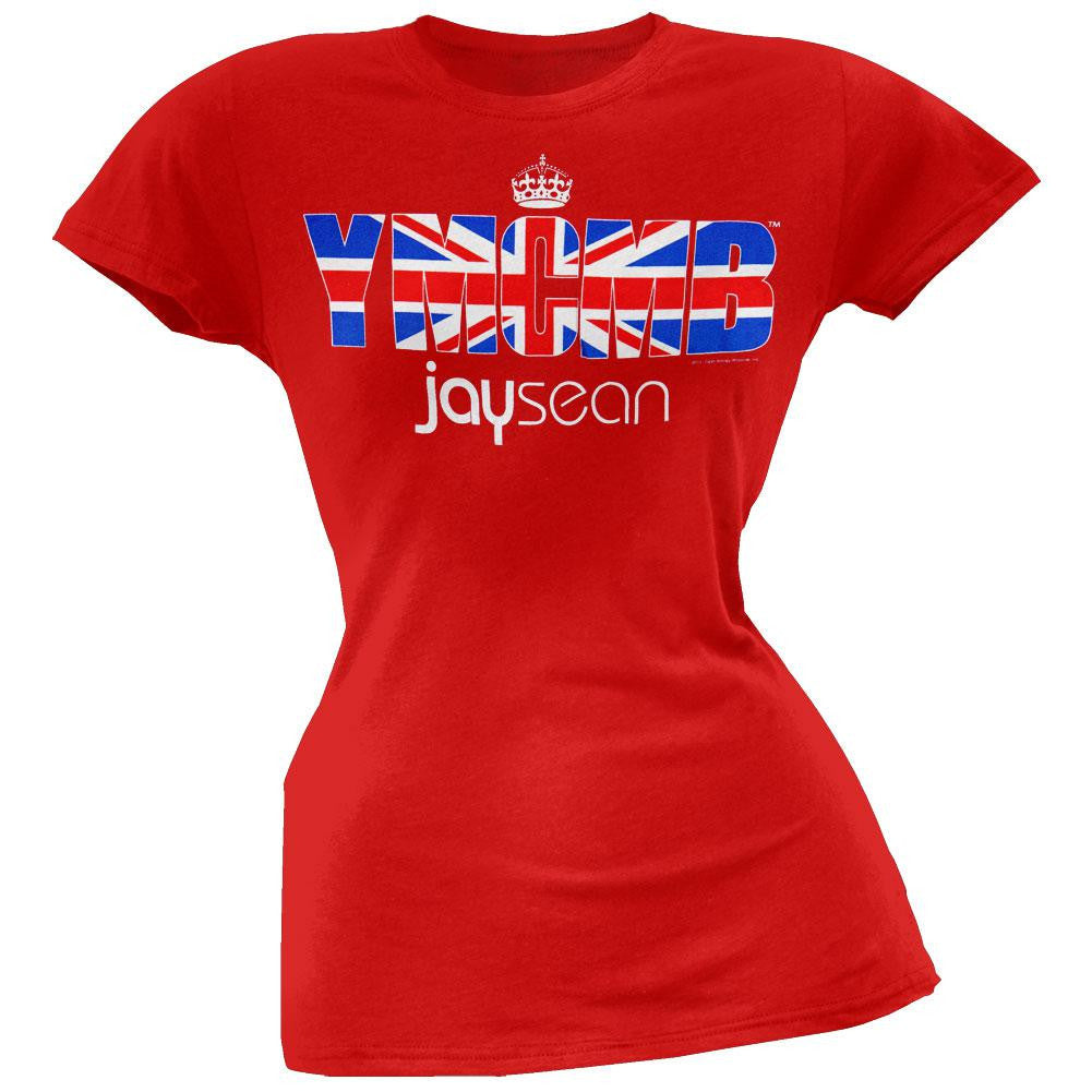 Jay Sean - Union Jack Juniors T-Shirt Juniors T-Shirts Jay Sean SM Red