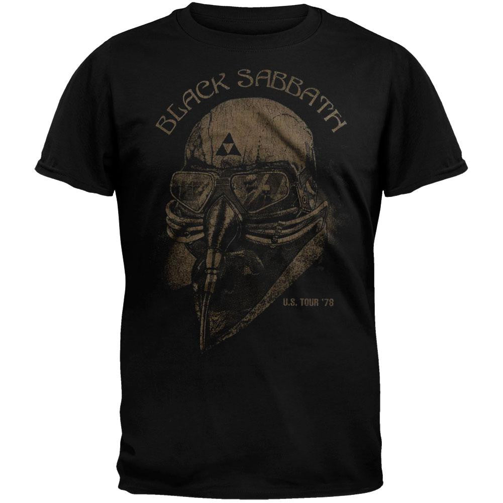 Black Sabbath - U.S. Tour '78 T-Shirt Men's T-Shirts Black Sabbath SM Black 