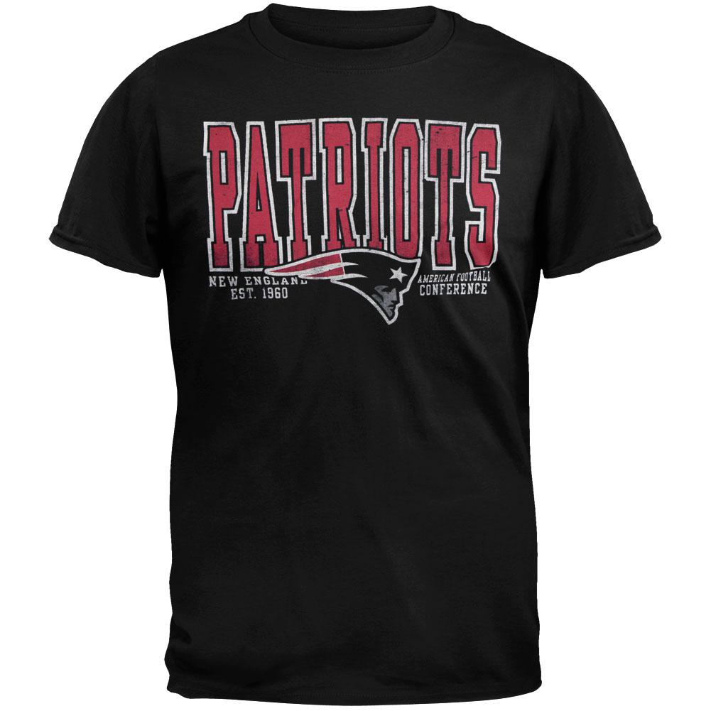 New England Patriots - Flanker Premium T-Shirt Men's T-Shirts New England Patriots SM Blue 