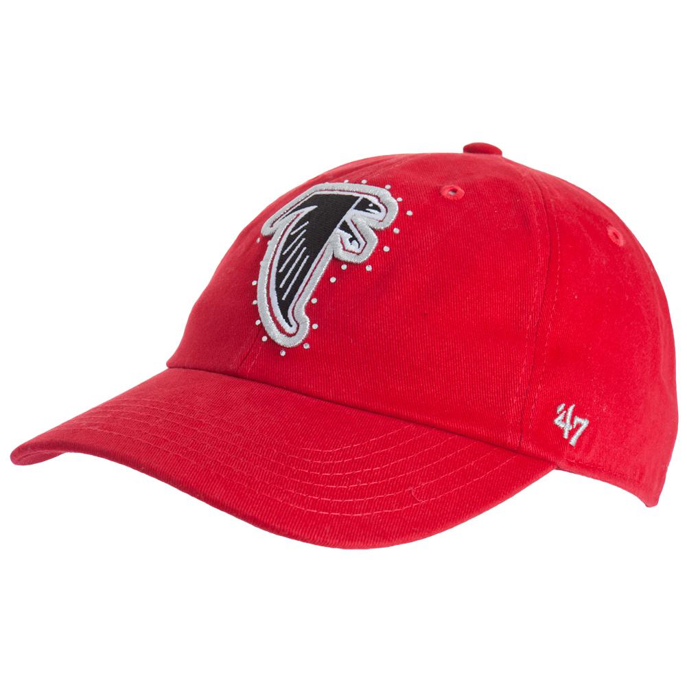 Atlanta Falcons - Logo Facet Juniors Adjustable Cap Adjustable Baseball Caps Old Glory OS Red 