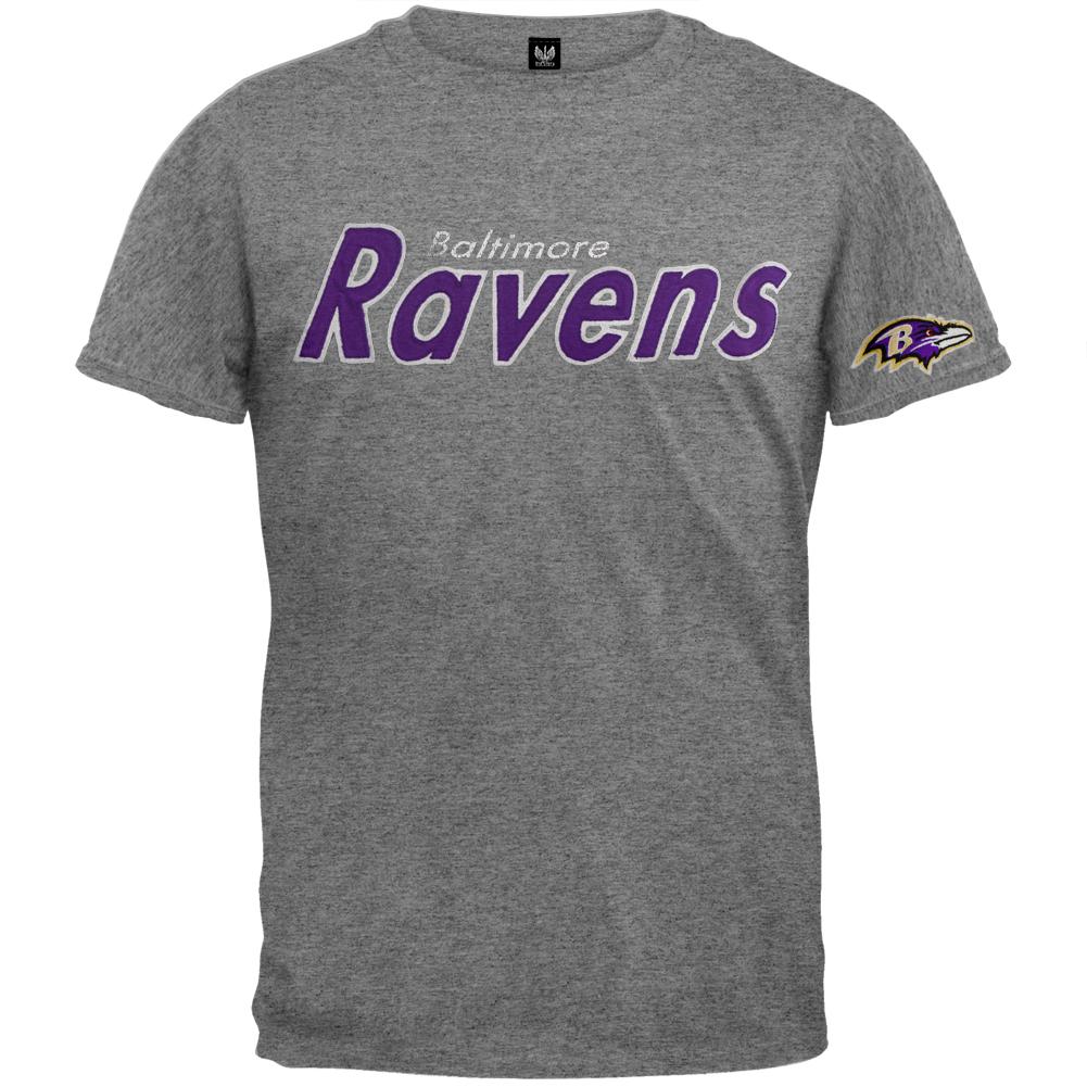 Baltimore Ravens - Fieldhouse Premium T-Shirt Men's T-Shirts Baltimore Ravens SM Grey 