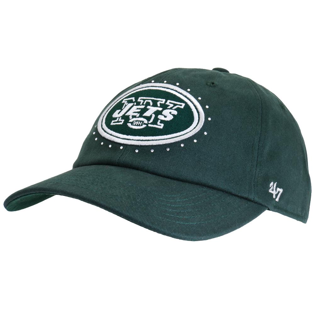 New York Jets - Logo Facet Juniors Adjustable Cap Adjustable Baseball Caps Old Glory OS Green 