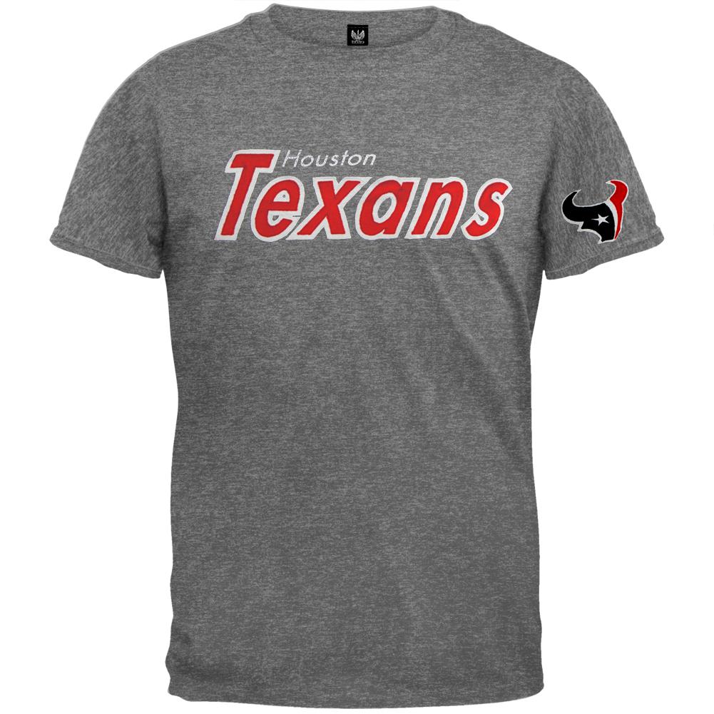 Houston Texans - Fieldhouse Premium T-Shirt Men's T-Shirts Houston Texans SM Grey 