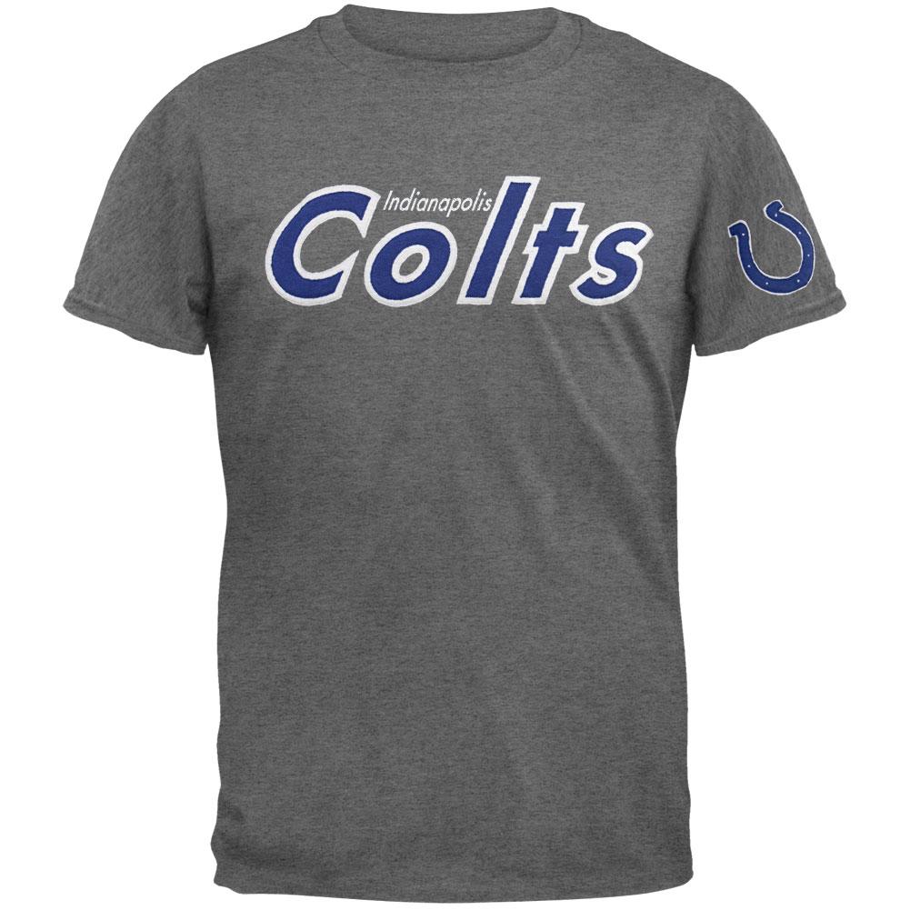 Indianapolis Colts - Fieldhouse Premium T-Shirt Men's T-Shirts Indianapolis Colts 2XL Grey 