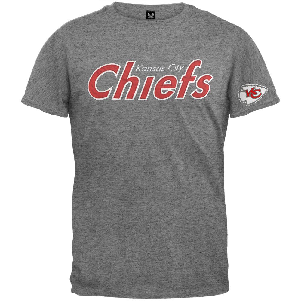 Kansas City Chiefs - Fieldhouse Premium T-Shirt Men's T-Shirts Kansas City Chiefs LG Grey 