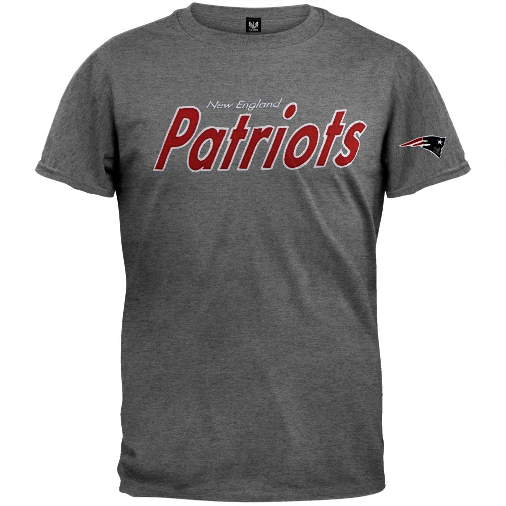 New England Patriots - Fieldhouse Premium T-Shirt Men's T-Shirts New England Patriots 2XL Grey 