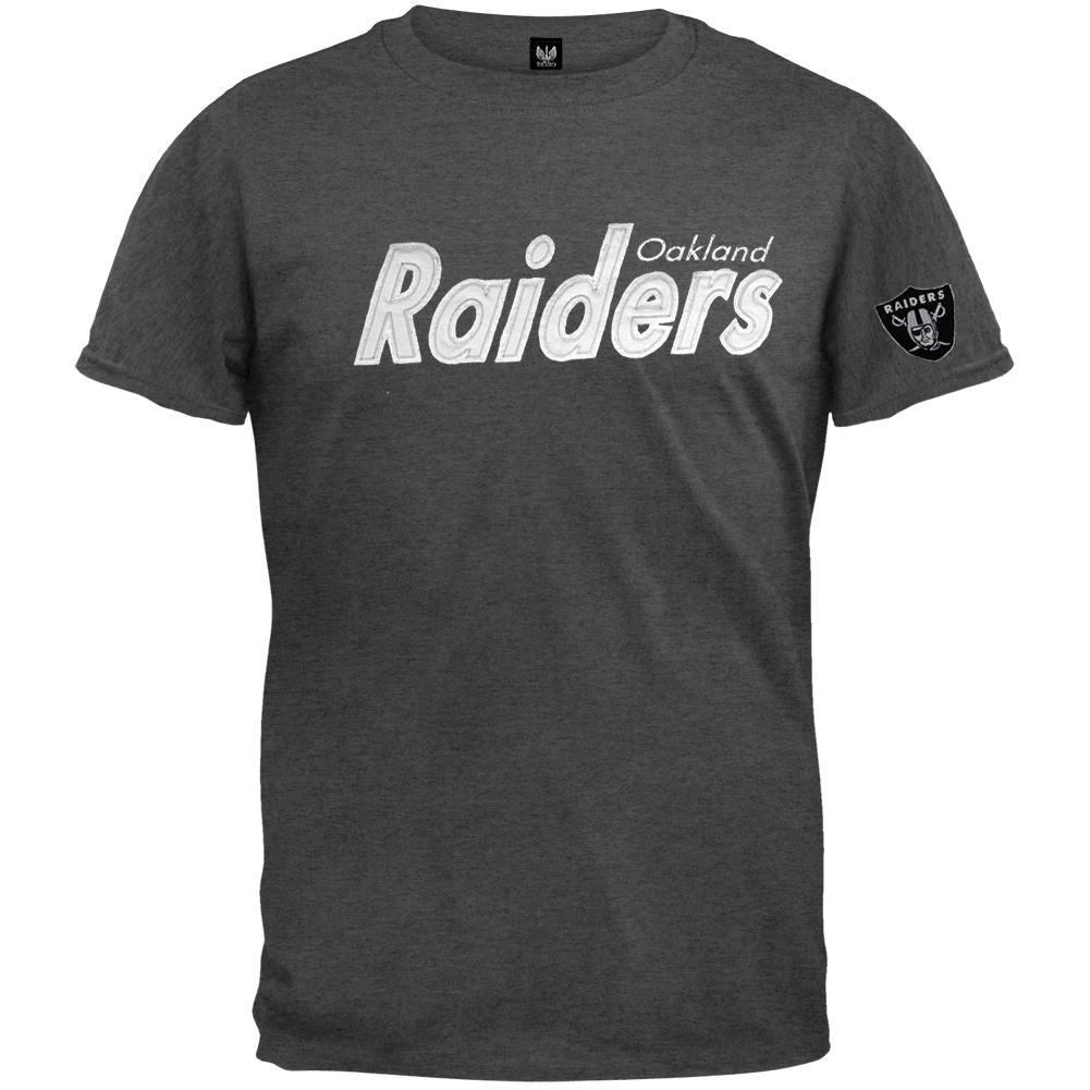 Oakland Raiders - Fieldhouse Premium T-Shirt Men's T-Shirts Oakland Raiders LG Grey 