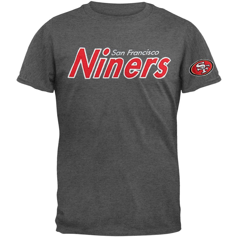 San Francisco 49ers - Fieldhouse Premium T-Shirt Men's T-Shirts San Francisco 49ers LG Grey 