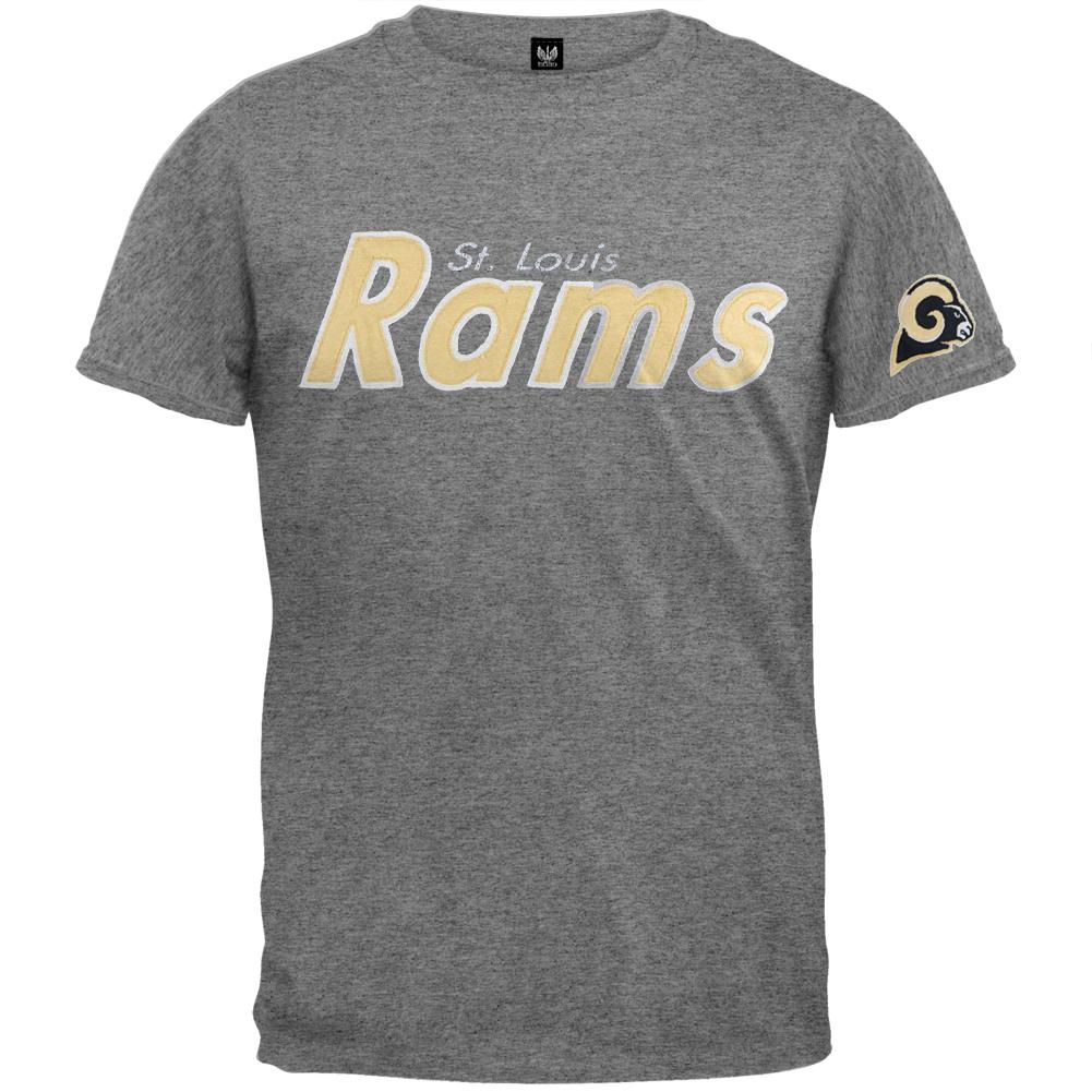 St. Louis Rams - Fieldhouse Premium T-Shirt Men's T-Shirts St. Louis Rams 2XL Grey 