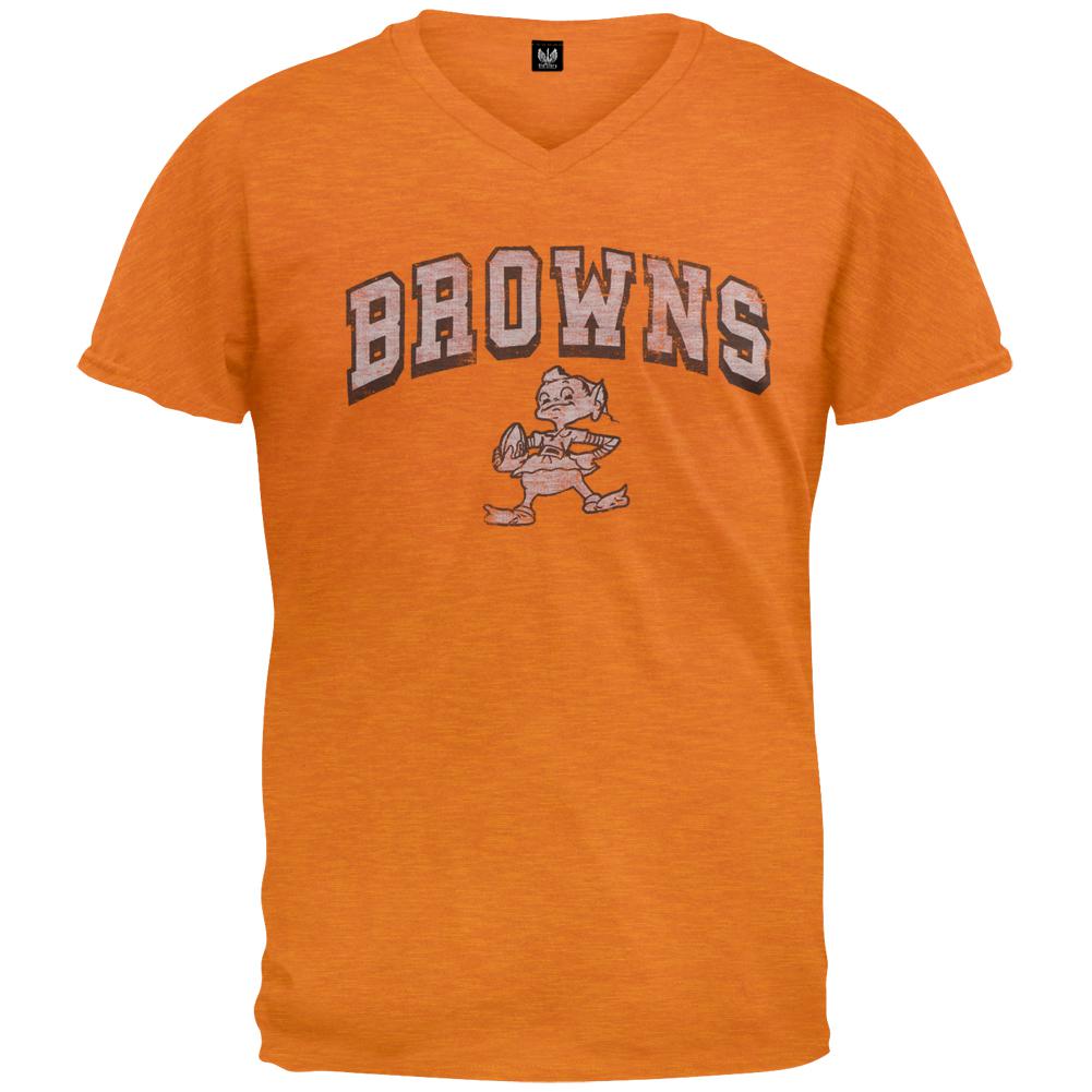 Cleveland Browns - JV Premium Scrum T-Shirt Men's T-Shirts Cleveland Browns 2XL Orange 