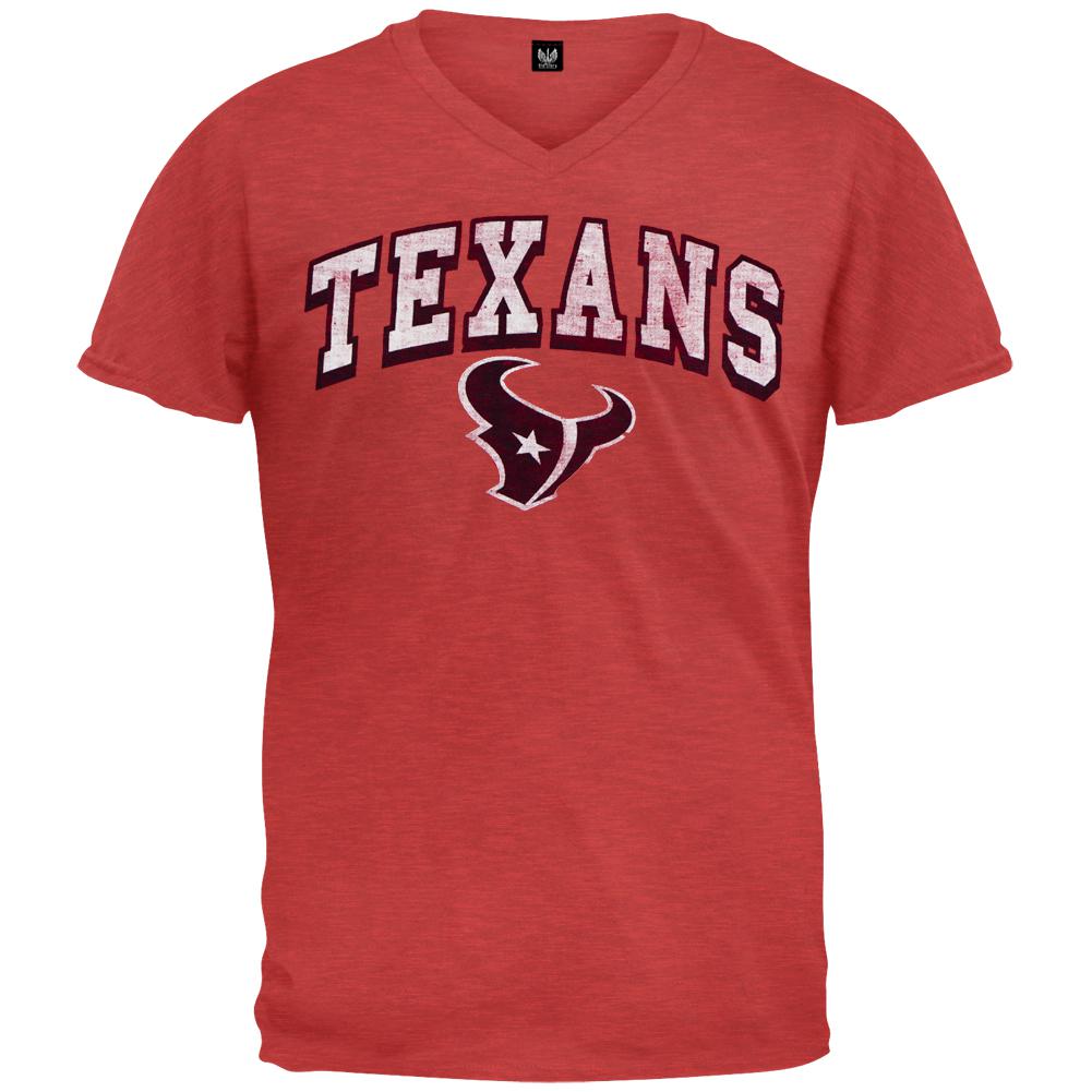 Houston Texans - JV Premium Scrum T-Shirt Men's T-Shirts Houston Texans 2XL Red 