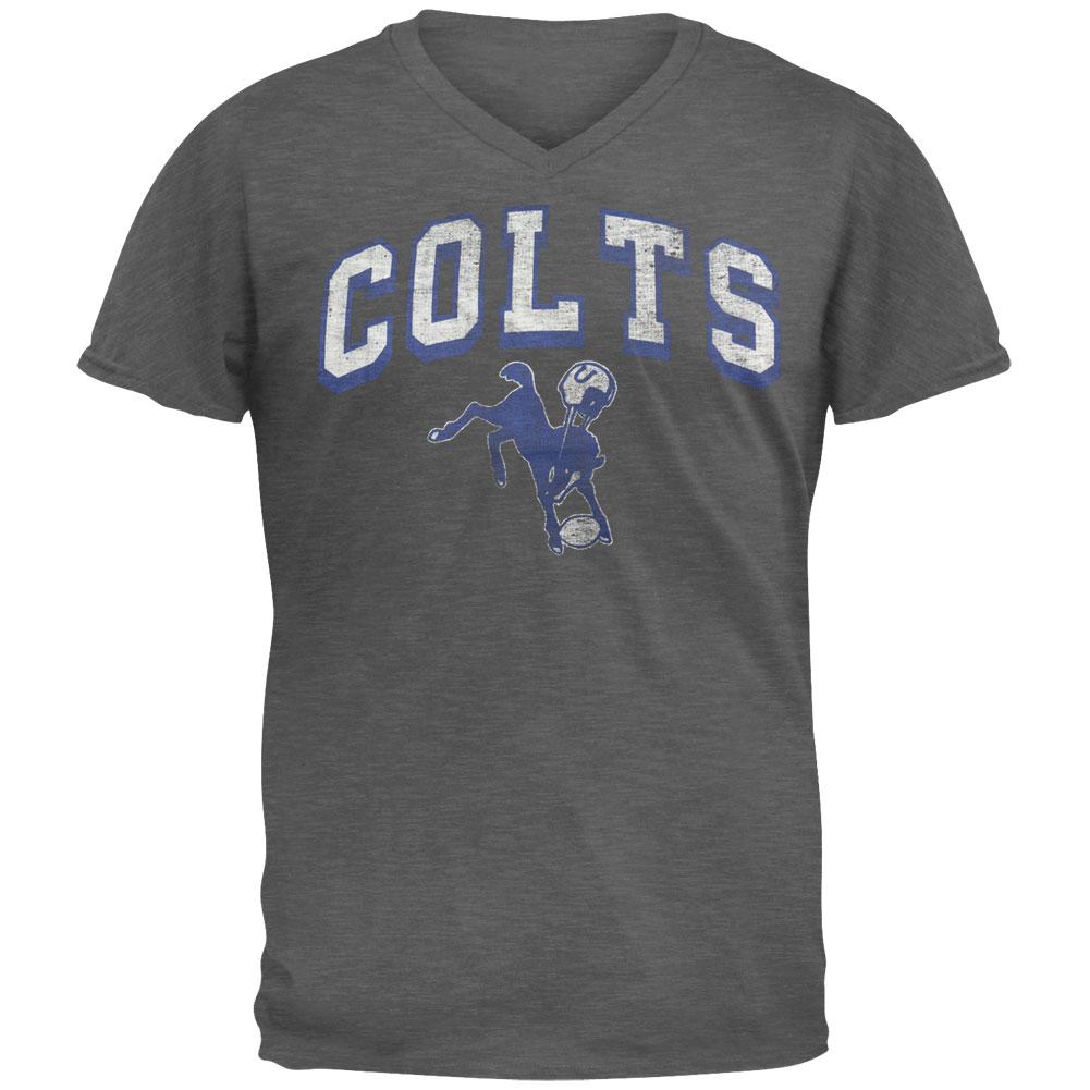 Indianapolis Colts - JV Premium Scrum T-Shirt Men's T-Shirts Indianapolis Colts 2XL Grey 