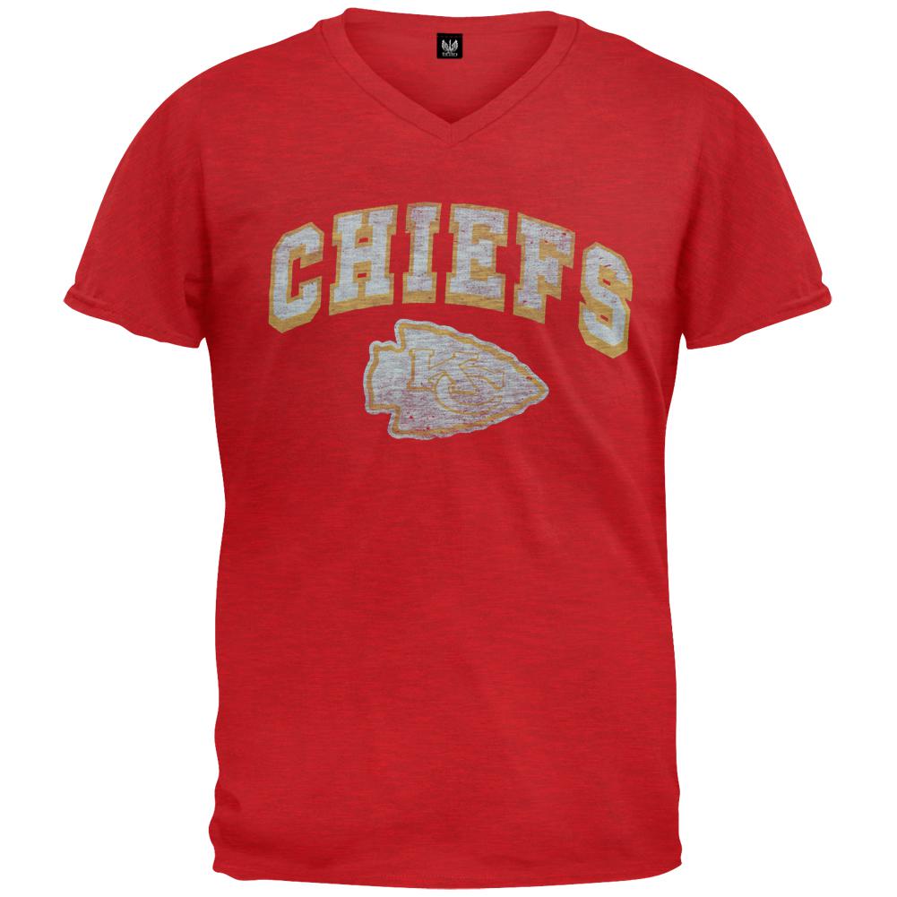 Kansas City Chiefs - JV Premium Scrum T-Shirt Men's T-Shirts Kansas City Chiefs 2XL Red 