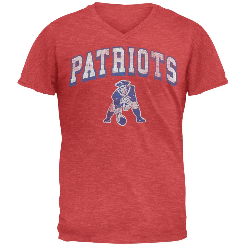 New England Patriots - JV Premium Scrum T-Shirt Men's T-Shirts New England Patriots 2XL Red 