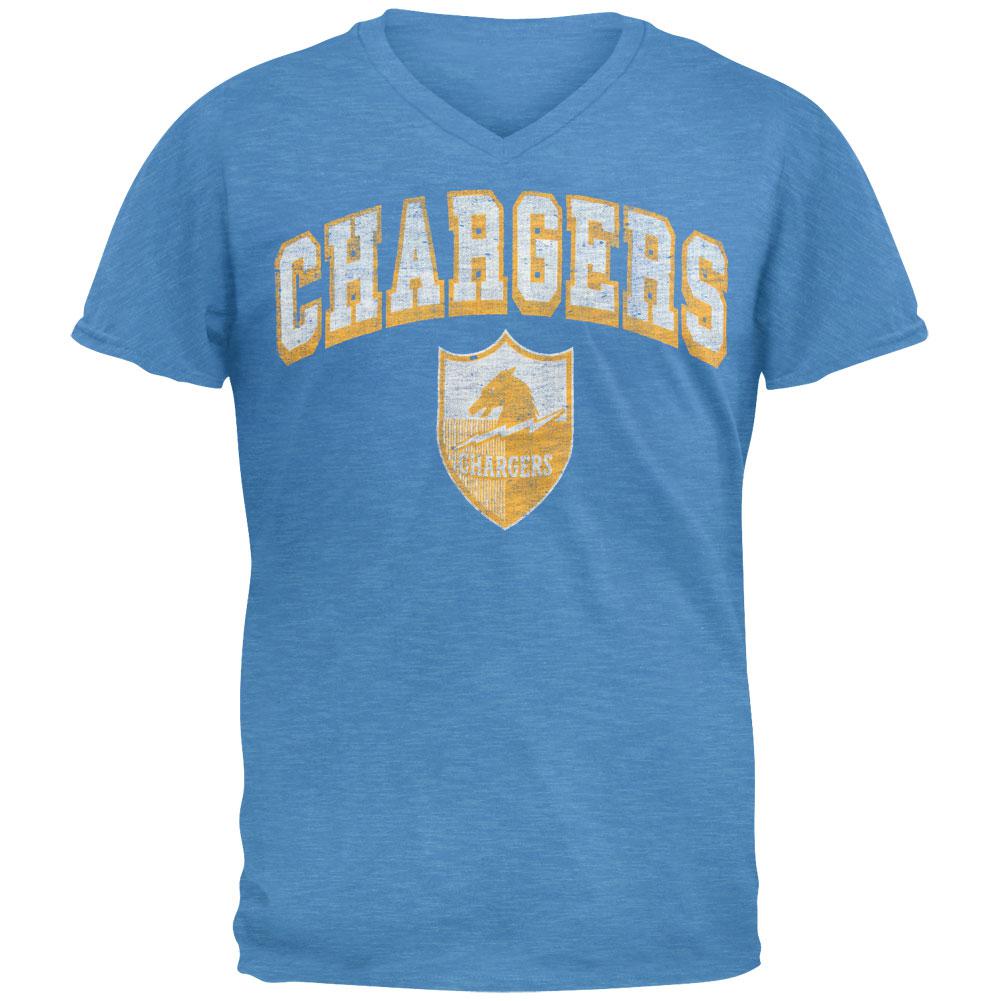 San Diego Chargers - JV Premium Scrum T-Shirt Men's T-Shirts San Diego Chargers 2XL Blue 