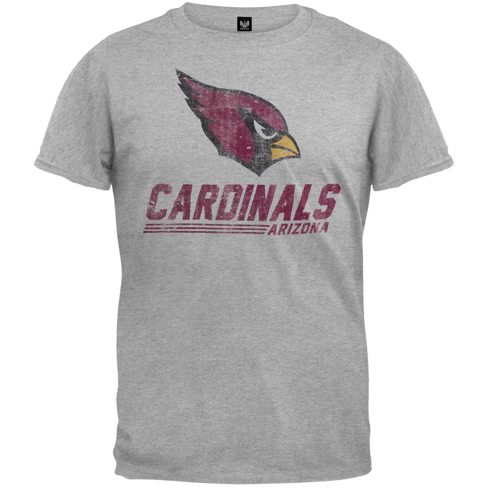 Arizona Cardinals - Marksmen Premium T-Shirt Men's T-Shirts Arizona Cardinals SM Grey 