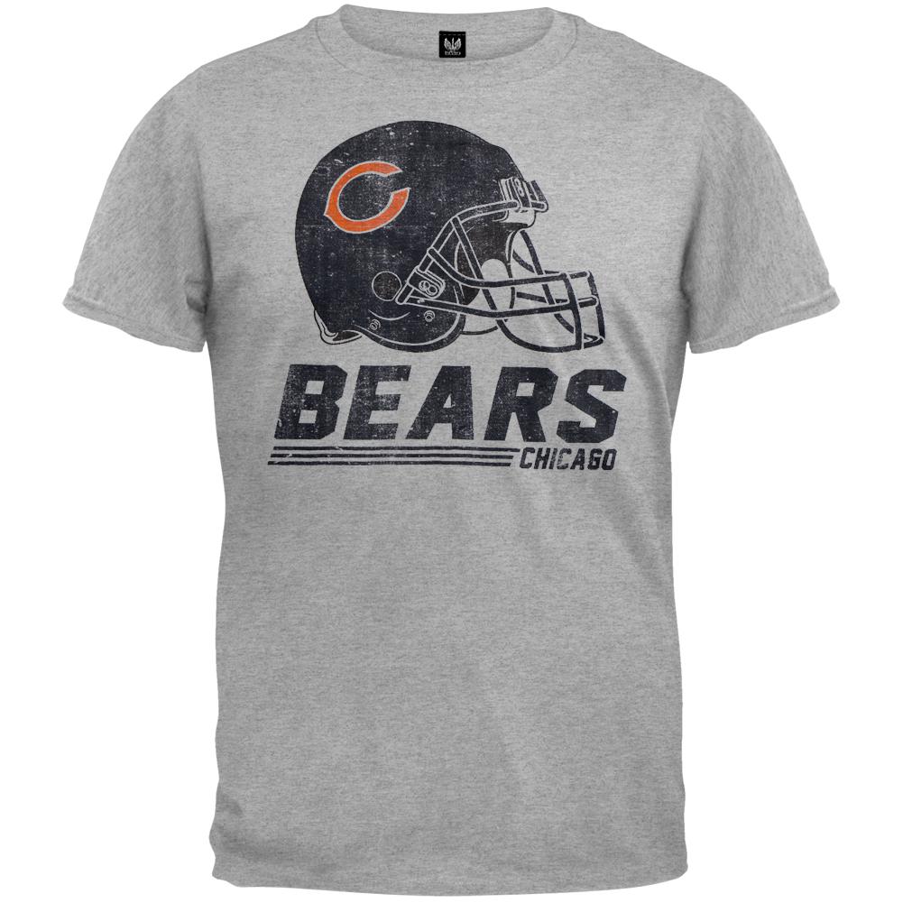 Chicago Bears - Marksmen Premium T-Shirt Men's T-Shirts Chicago Bears MD Grey
