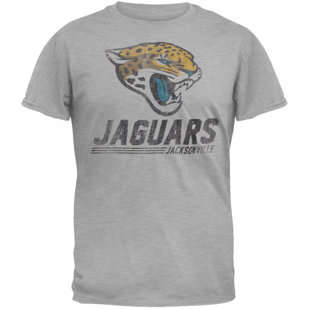 Jacksonville Jaguars - Marksmen Premium T-Shirt Men's T-Shirts Jacksonville Jaguars 2XL Grey 