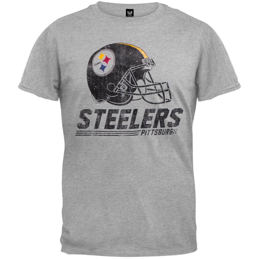 Pittsburgh Steelers - Marksmen Premium T-Shirt Men's T-Shirts Pittsburgh Steelers 2XL Grey 