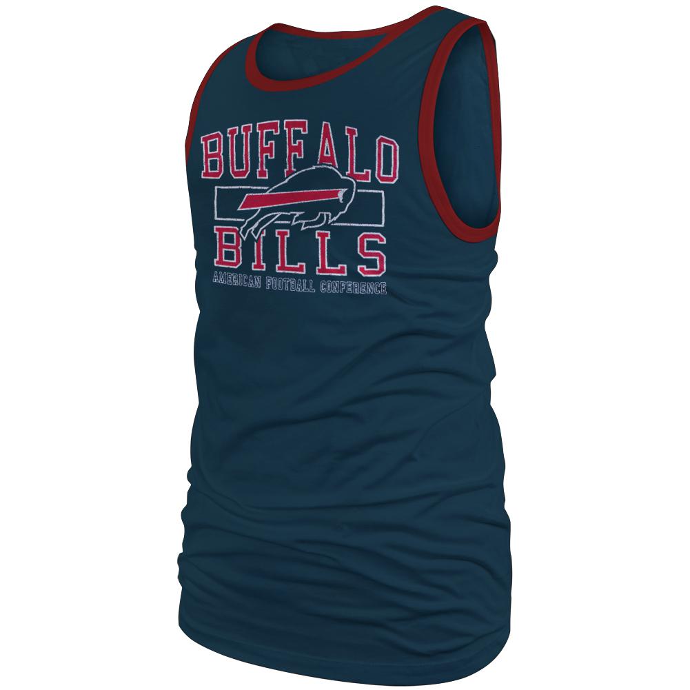Buffalo Bills - Tilldawn Premium Tank Top Men's Tank Tops Buffalo Bills SM Blue 