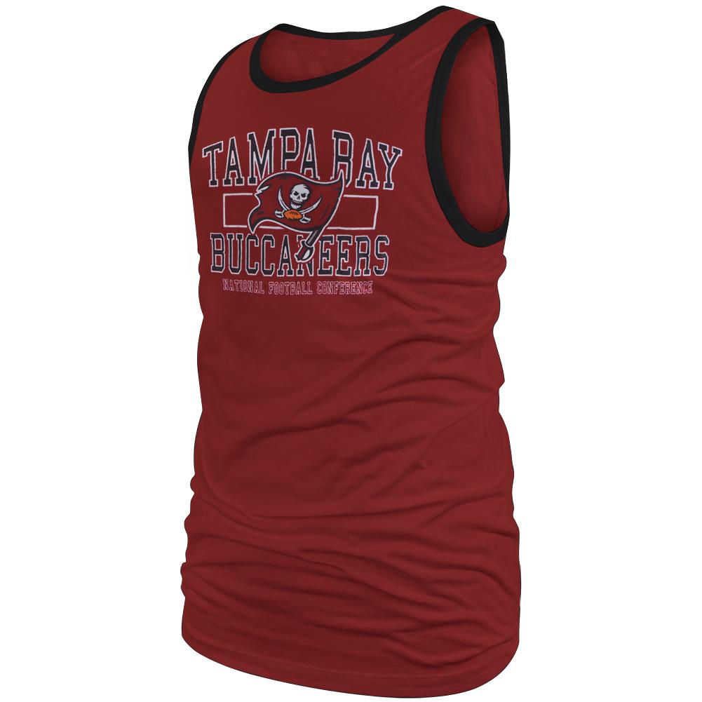 Tampa Bay Buccaneers - Tilldawn Premium Tank Top Men's Tank Tops Tampa Bay Buccaneers 2XL Red 