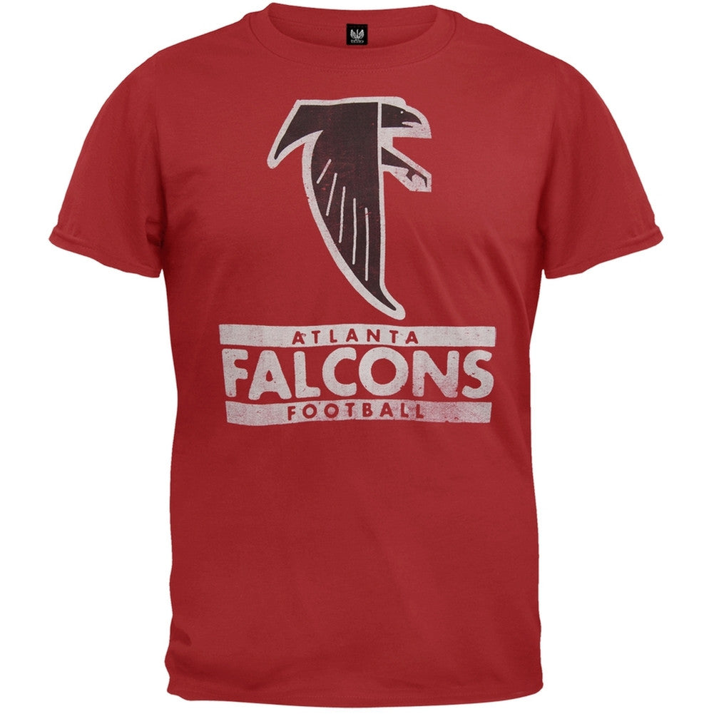 Atlanta Falcons - Flanker Premium T-Shirt Men's T-Shirts Atlanta Falcons SM Red 