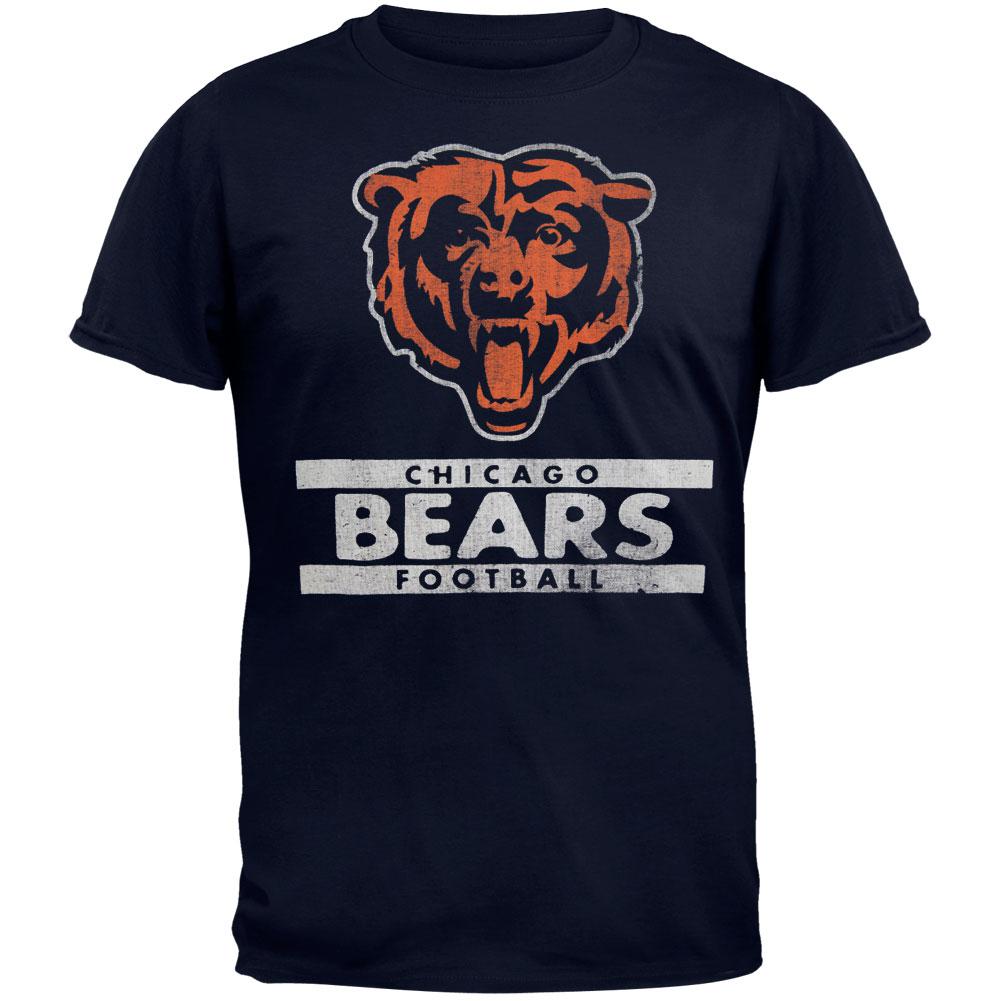 Chicago Bears - Flanker Premium T-Shirt Men's T-Shirts Chicago Bears SM Blue 