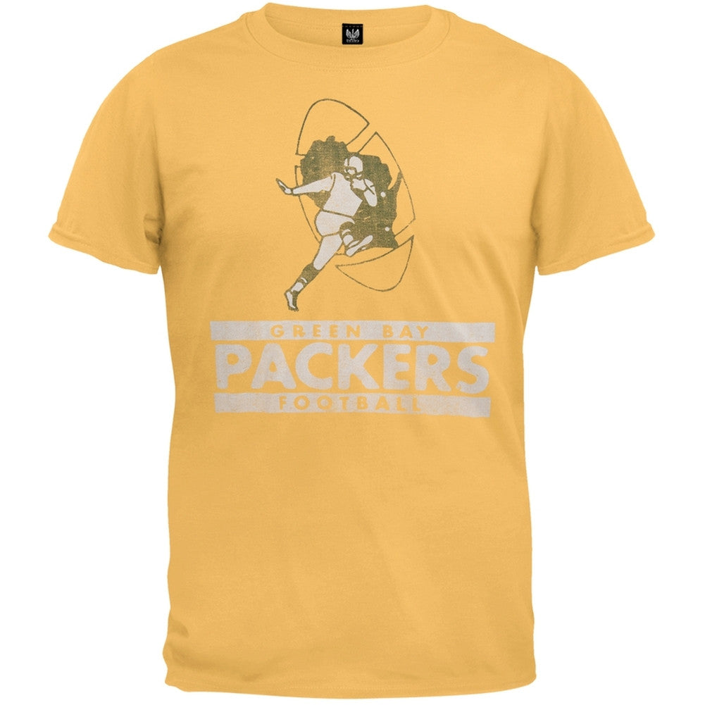 Green Bay Packers - Flanker Premium T-Shirt Men's T-Shirts Green Bay Packers MD Yellow 