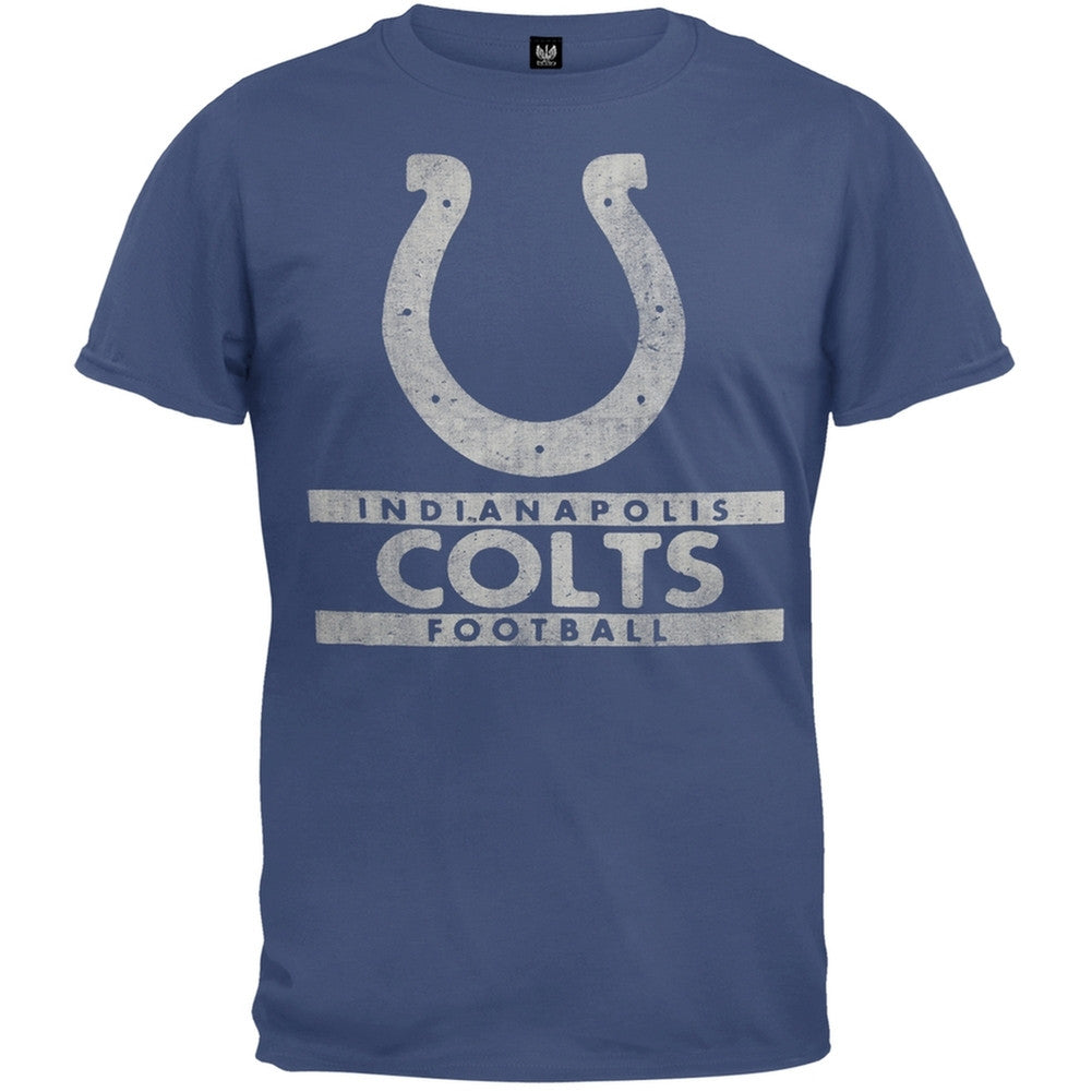 Indianapolis Colts - Flanker Premium T-Shirt Men's T-Shirts Indianapolis Colts 2XL Blue 