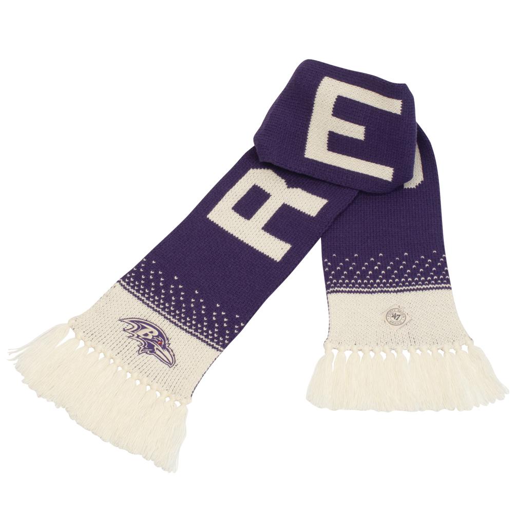 Baltimore Ravens - Logo Magic Mountain Juniors Scarf Scarves & Boas Old Glory OS Purple 