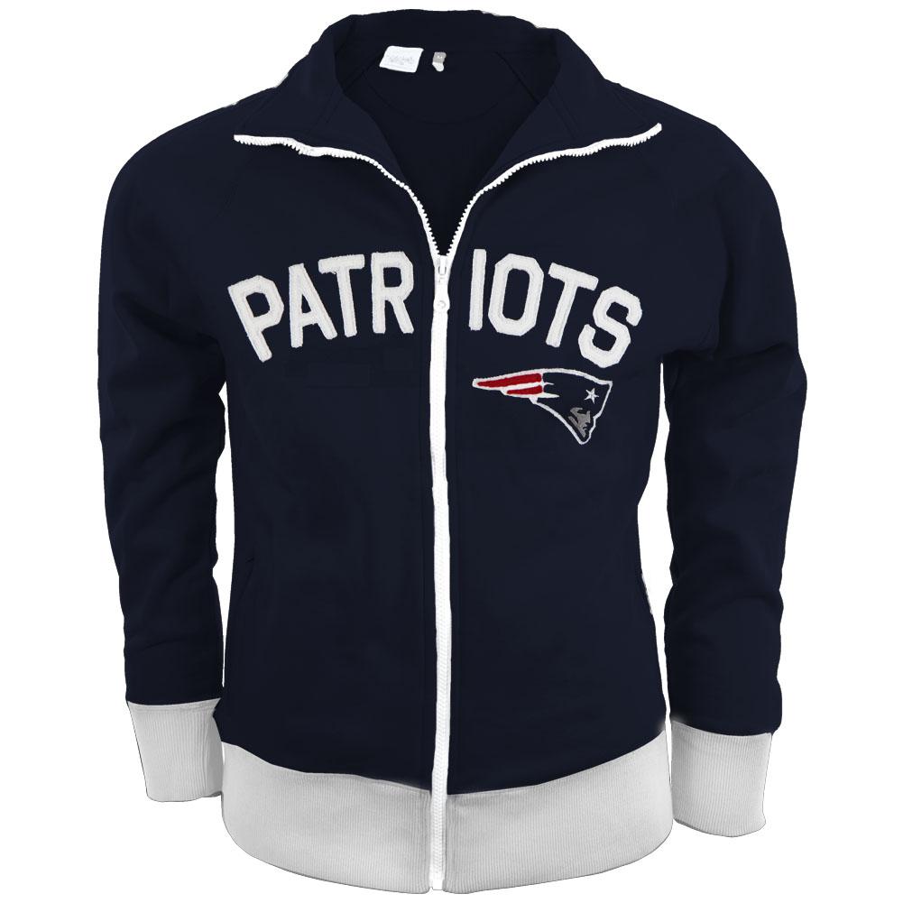 New England Patriots - Tennis Premium Juniors Stretch Track Jacket Juniors Jackets New England Patriots MD Multi 