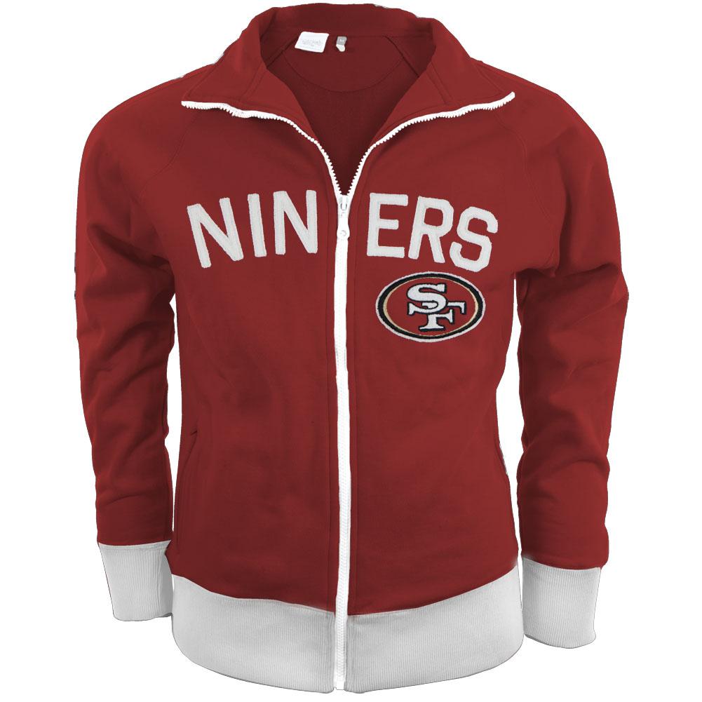 San Francisco 49ers - Tennis Premium Juniors Stretch Track Jacket Juniors Jackets San Francisco 49ers LG Red