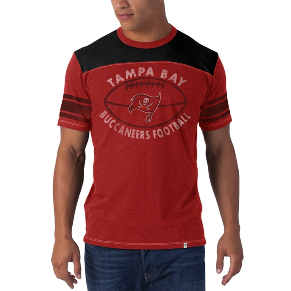 Tampa Bay Buccaneers - Top Gun Premium T-Shirt Men's T-Shirts Tampa Bay Buccaneers LG Red 