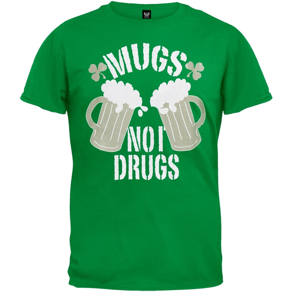 St.Patricks Day- Not Drugs T-Shirt Men's T-Shirts Old Glory   