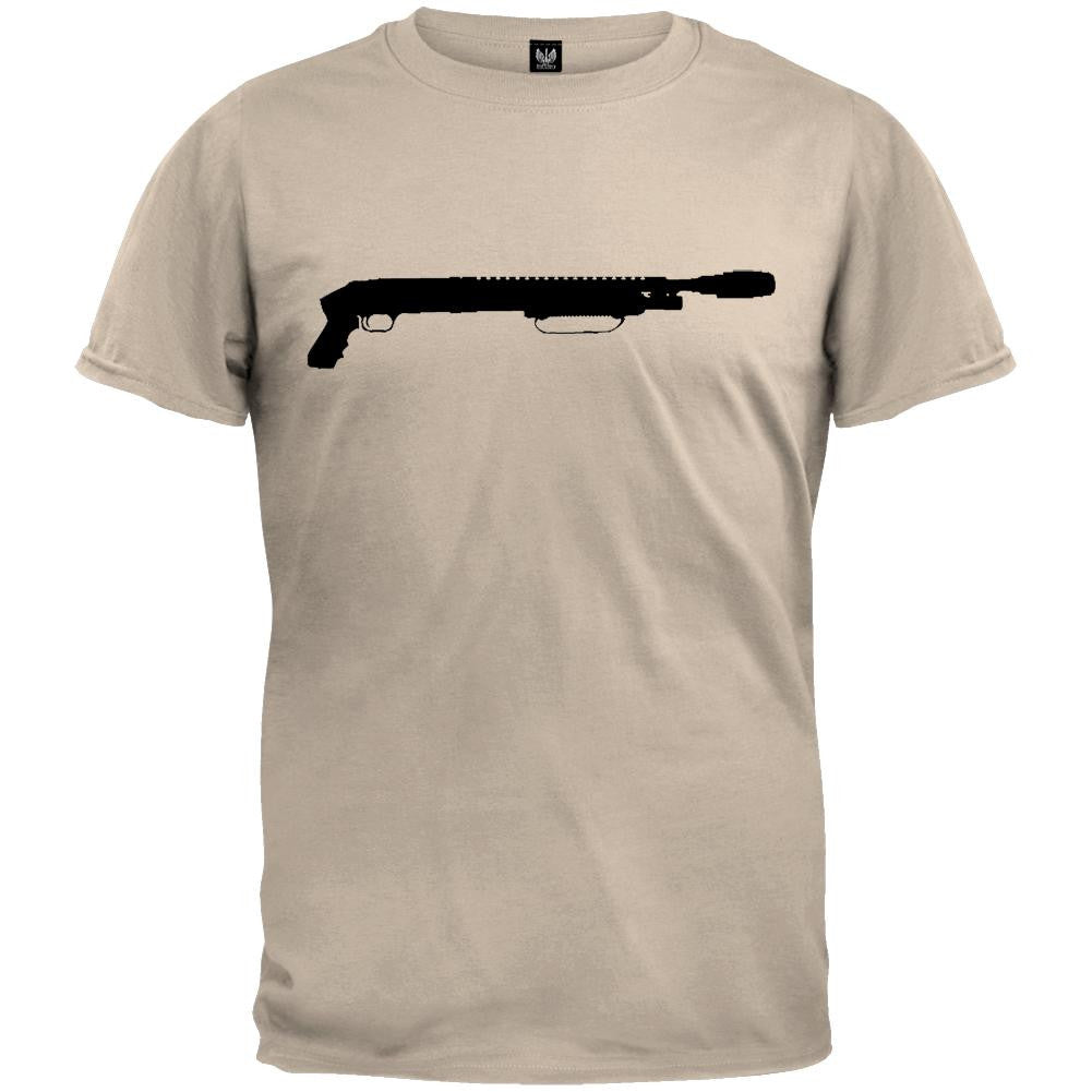 Shotguns - Mossberg Silhouette Sand T-Shirt Men's T-Shirts Old Glory   