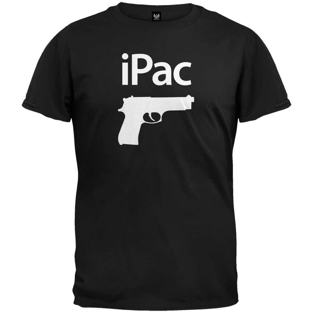 iPac Black Mens T Shirt Men's T-Shirts Old Glory   