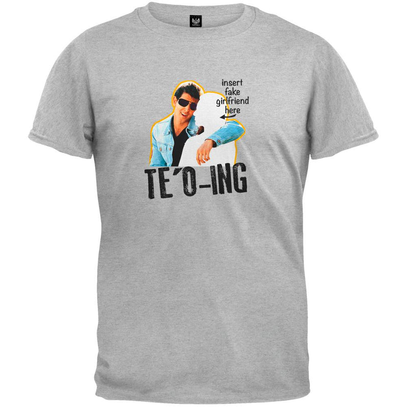 TE'O ing White T-Shirt Men's T-Shirts Old Glory   