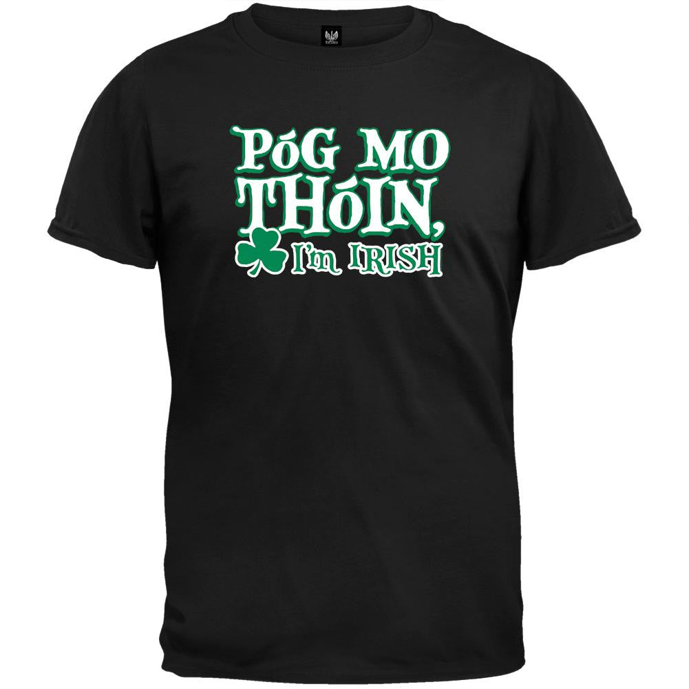 Pog Mo Thoin T-Shirt Men's T-Shirts Old Glory SM Black 