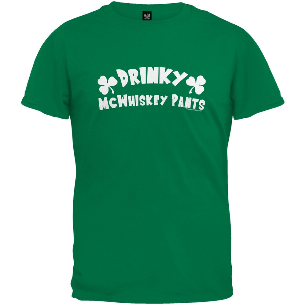 Drinky McWhiskey Pants T-Shirt Men's T-Shirts Old Glory   