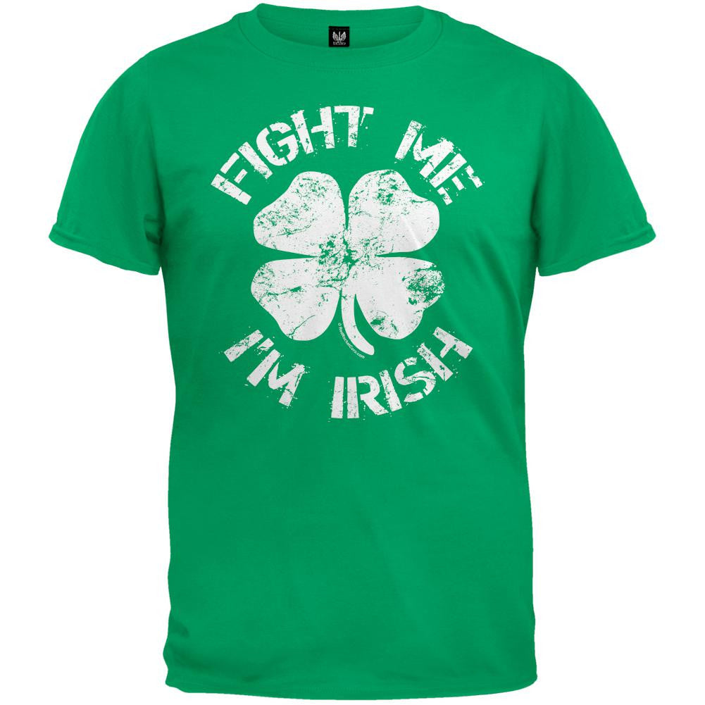 Fight Me I'm Irish T-Shirt Men's T-Shirts Old Glory   