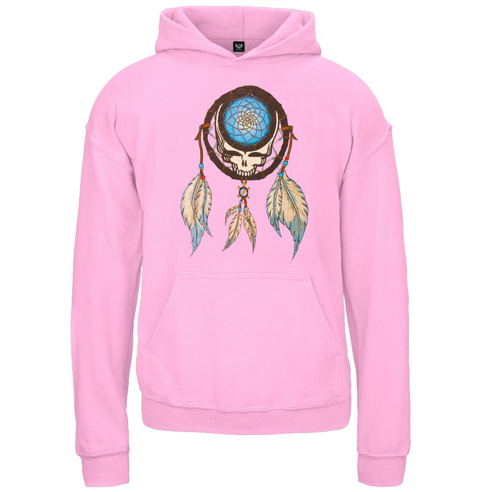 Grateful Dead - Dreamcatcher Pink Youth Pullover Hoodie Youth Hoodies Grateful Dead SM Light Pink