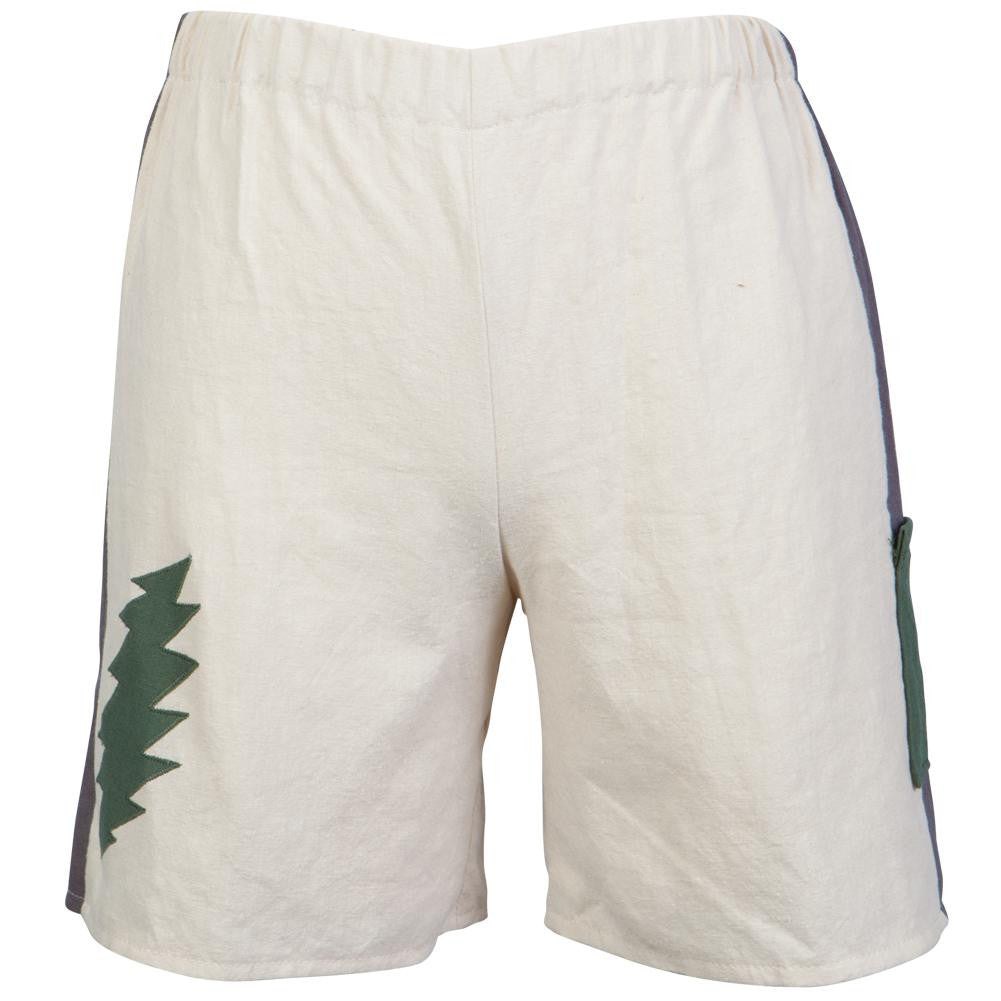 Grateful Dead - Lightning Bolt Natural Juvy Shorts Juvenile Shorts Grateful Dead   