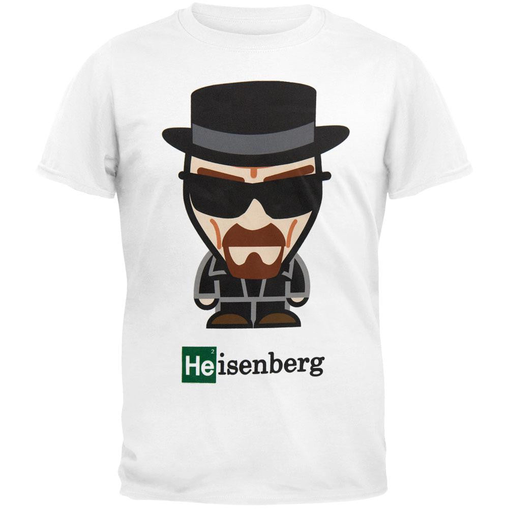 Breaking Bad - Heisenberg Avatar T-Shirt Men's T-Shirts Breaking Bad SM White 