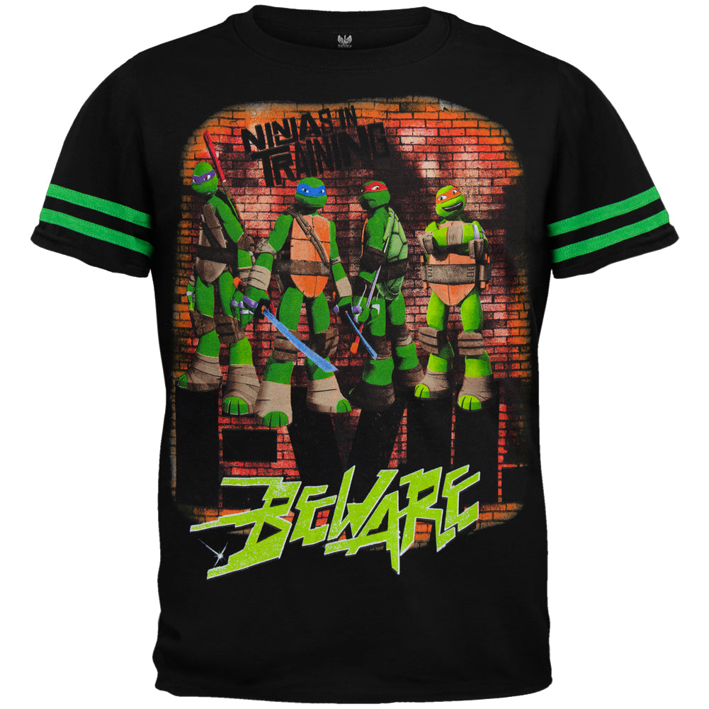 Teenage Mutant Ninja Turtles - Beware Juvy T-Shirt Juvenile T-Shirts Teenage Mutant Ninja Turtles J4 Black 