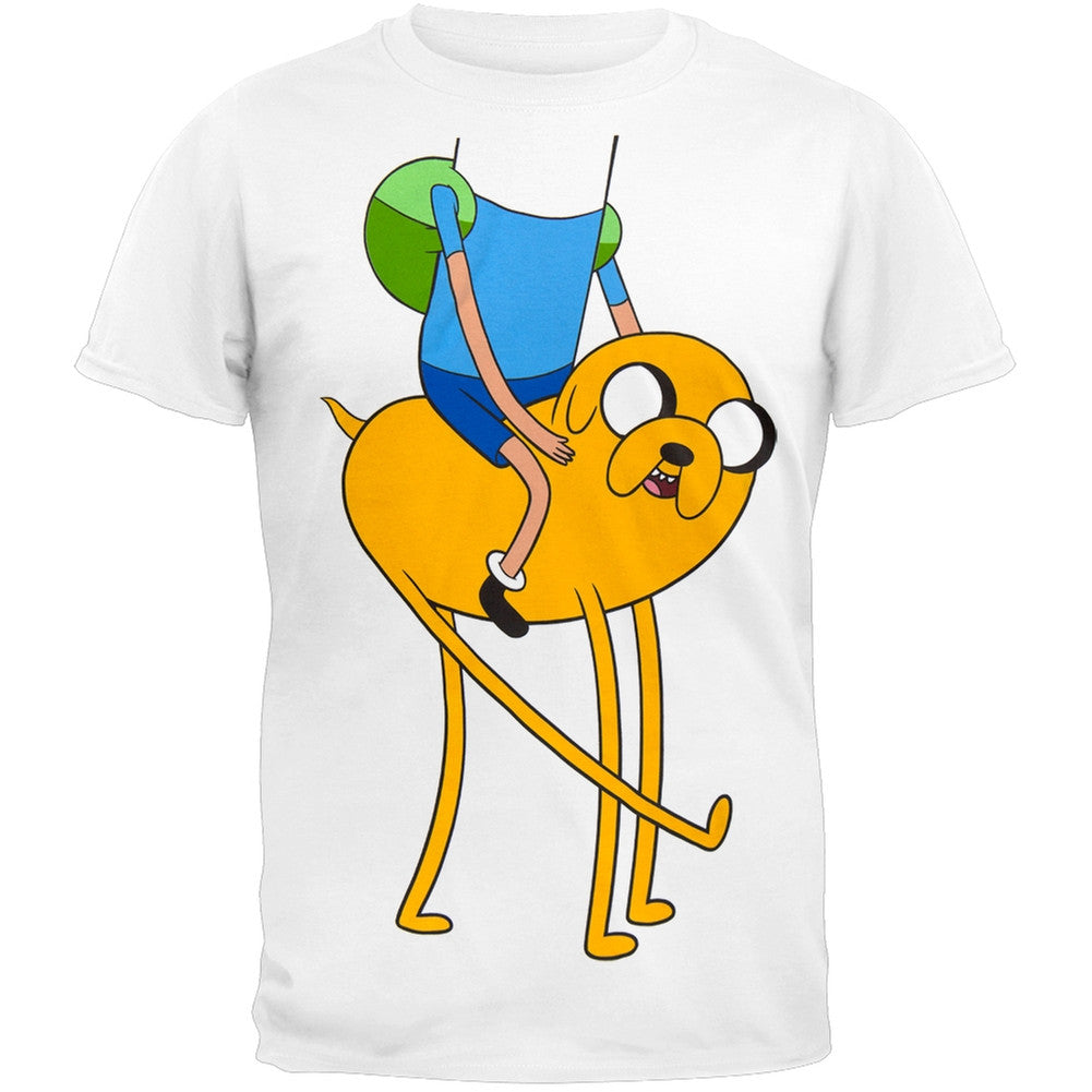 Adventure Time - Friends Costume T-Shirt Men's T-Shirts Adventure Time SM White 