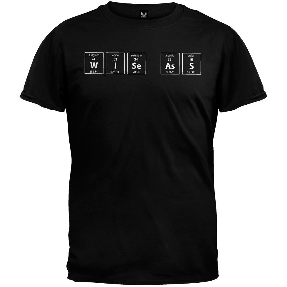 Wise Ass Periodic Table T-Shirt Men's T-Shirts Old Glory   