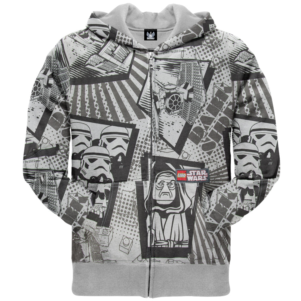 Lego Star Wars - Darth Vaders Dark Side Juvy Zip Hoodie Juvenile Hoodies Lego J4  