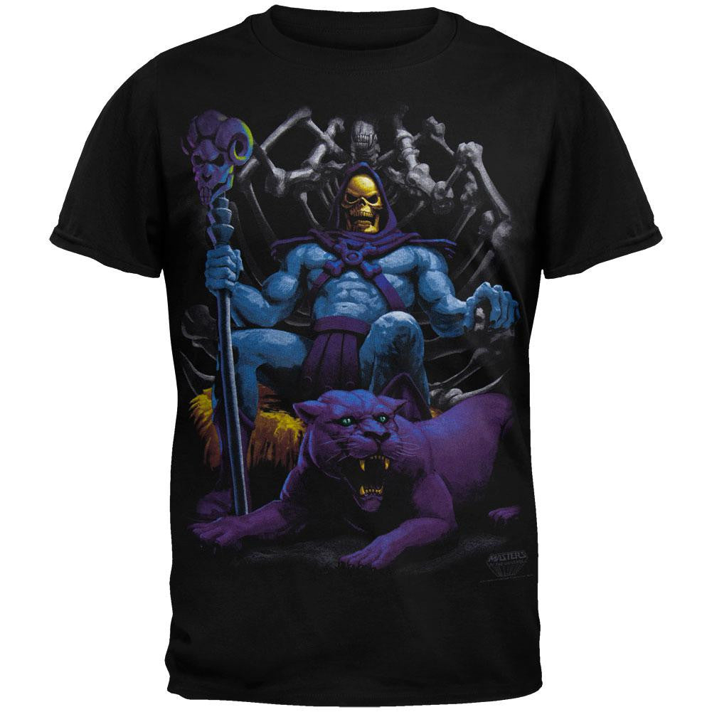 Masters of the Universe - Skeletor Throne T-Shirt Men's T-Shirts Masters of the Universe LG Black 
