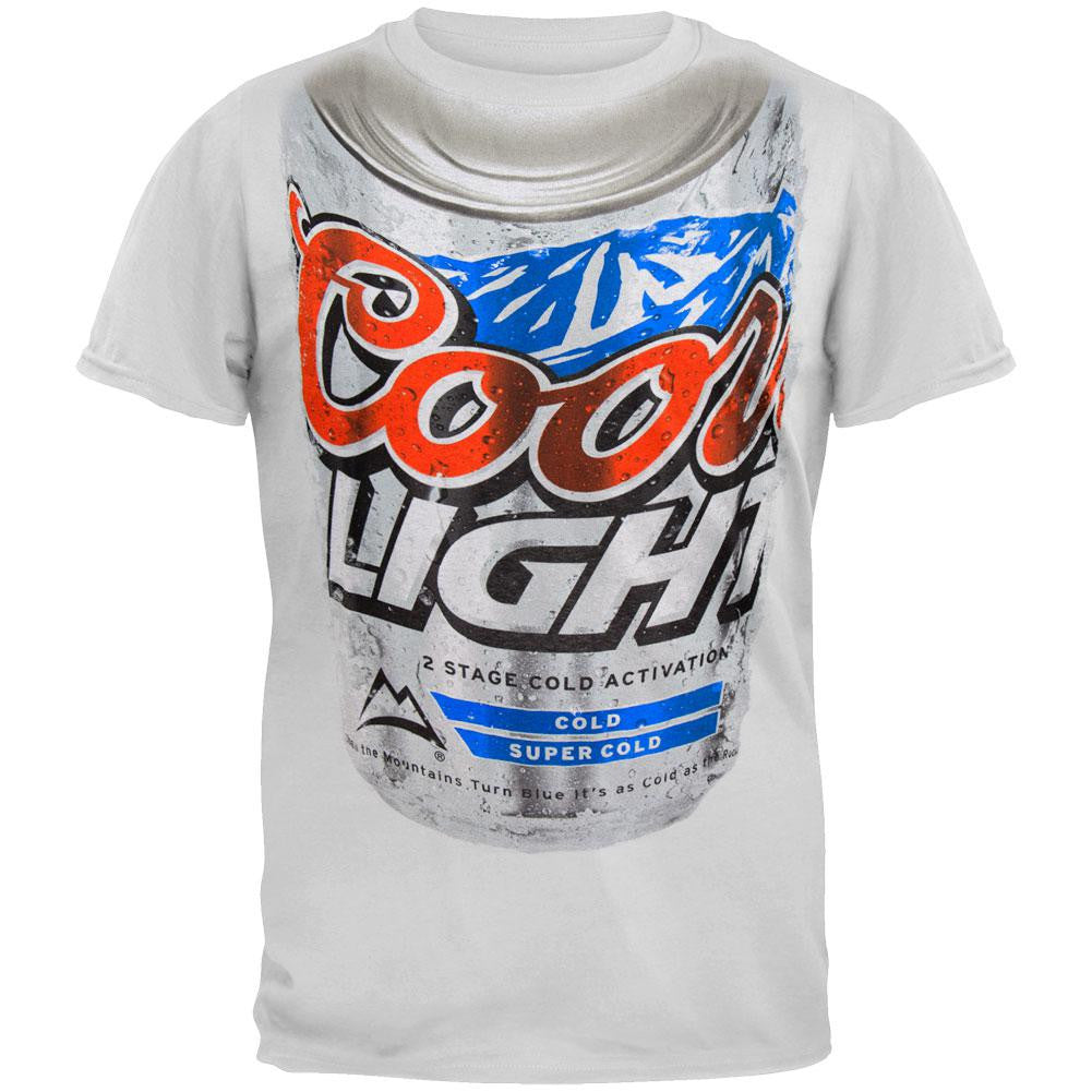 Coors Light - Jumbo Can T-Shirt Men's T-Shirts Coors 2XL Grey 