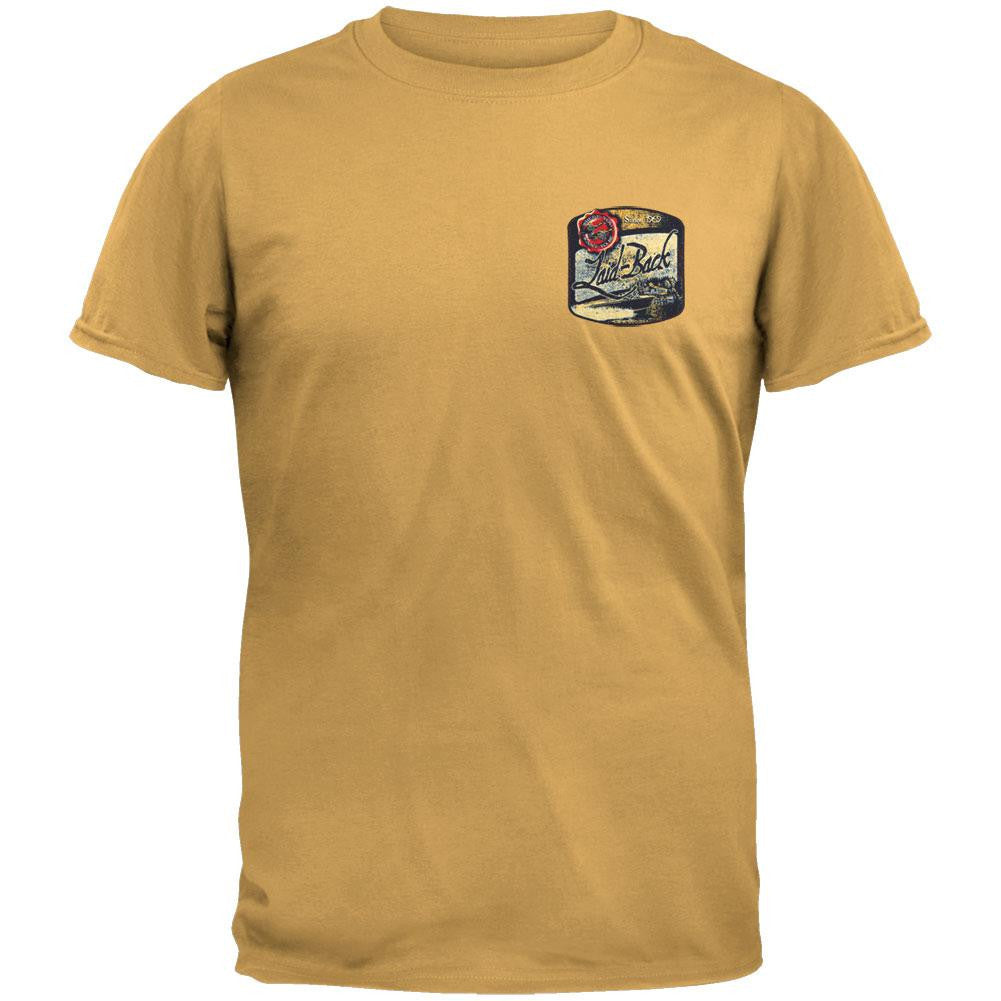 Laid Back - Barker Vintage Boat Overdye T-Shirt Men's T-Shirts Laid Back LG Yellow 